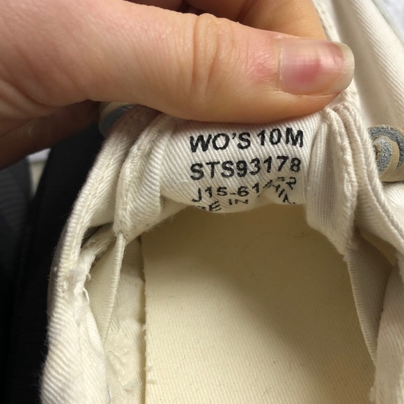 Sperry Women’s Canvas Slip-on Shoes White Size 10 - Picture 7 of 7